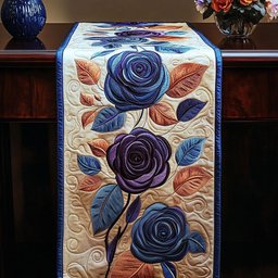 Midnight Roses Table Runner - Made to Order TABLE928