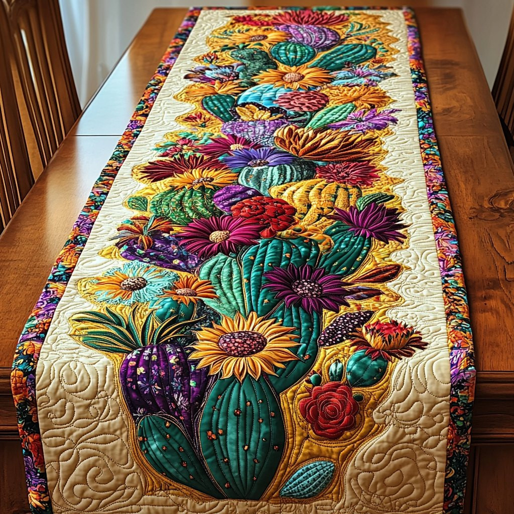 Mystic Cactus Table Runner - Made to Order TABLE928