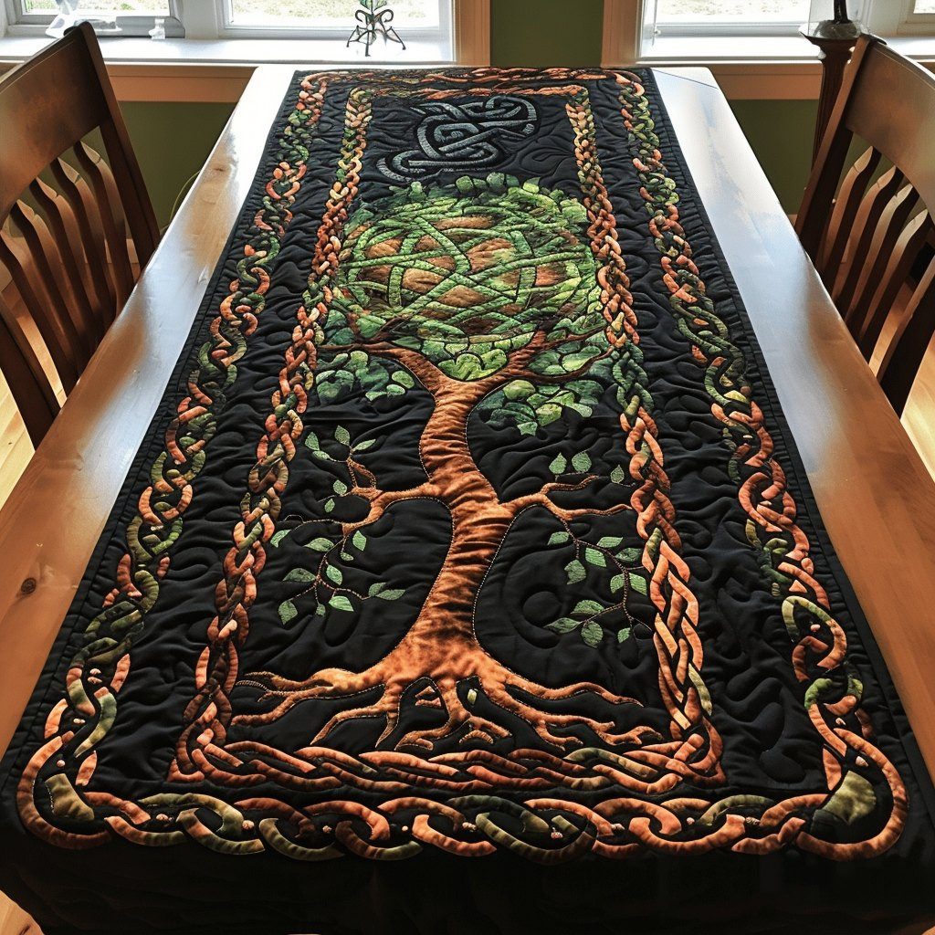 Mystic Tree of Life Table Runner - Made to Order TABLE928