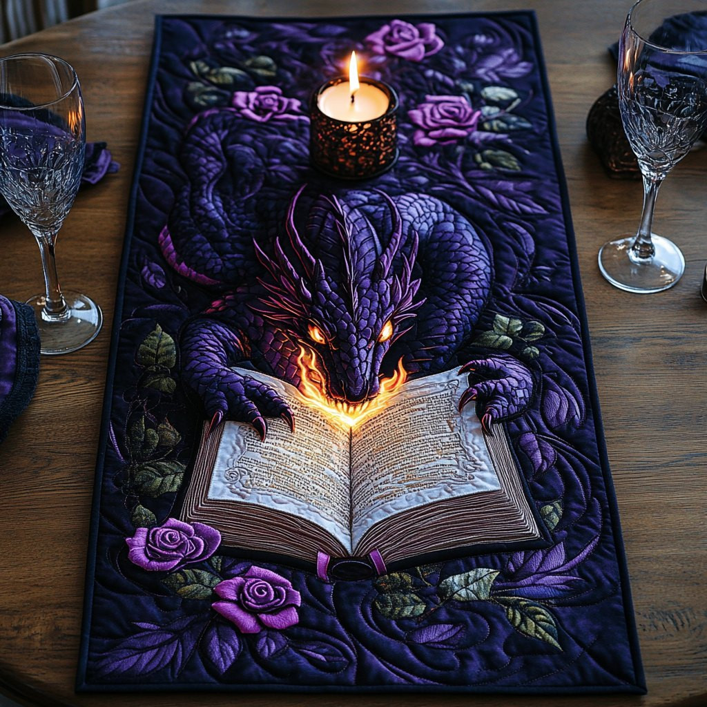 Mystic Flame Table Runner - Made to Order TABLE928