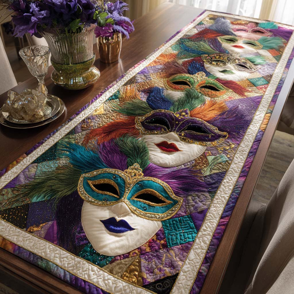 Masquerade Glow Table Runner - Made to Order TABLE928