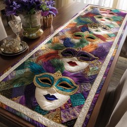 Masquerade Glow Table Runner - Made to Order TABLE928