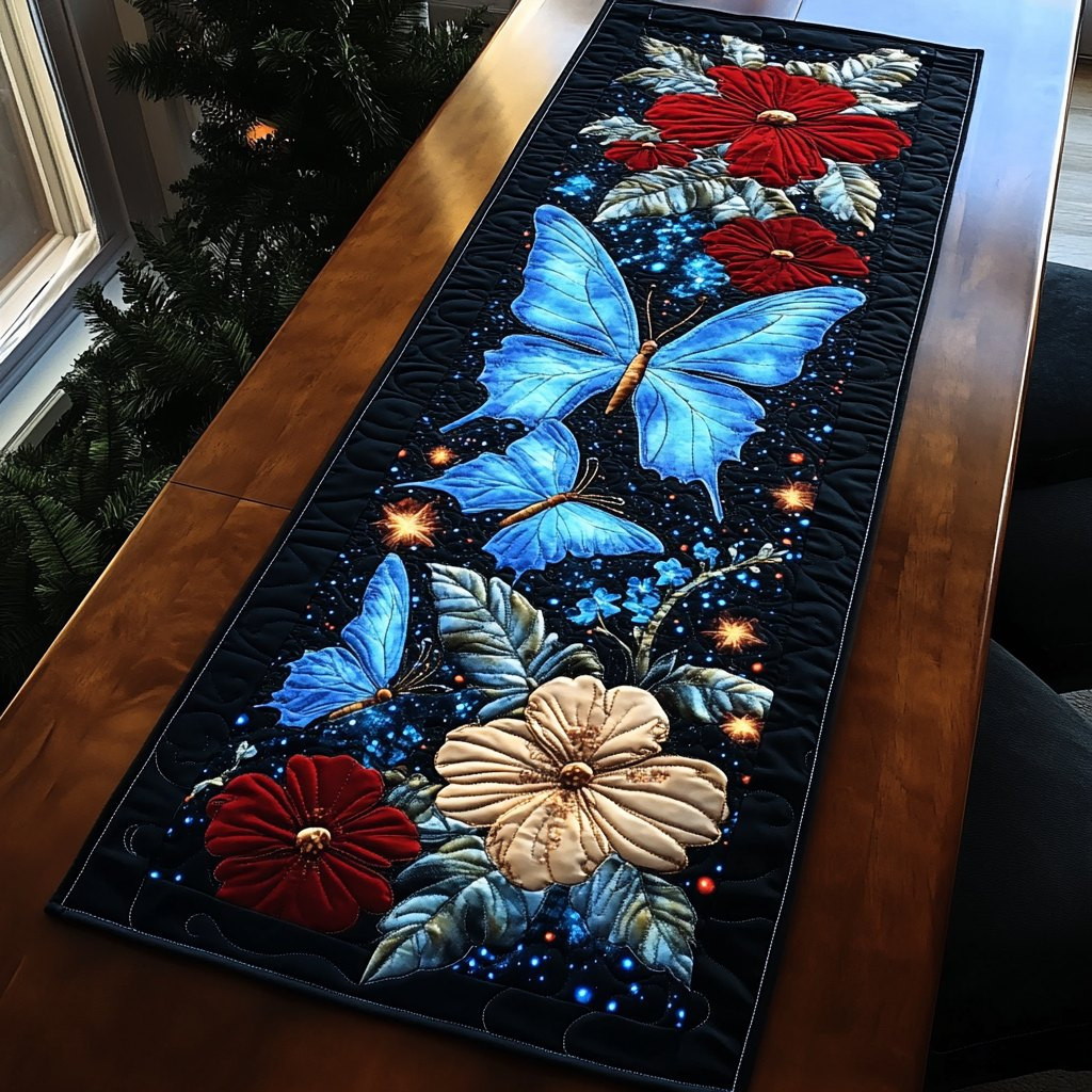 Meadow Flutter Table Runner - Made to Order TABLE928
