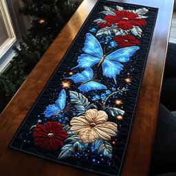Meadow Flutter Table Runner - Made to Order TABLE928
