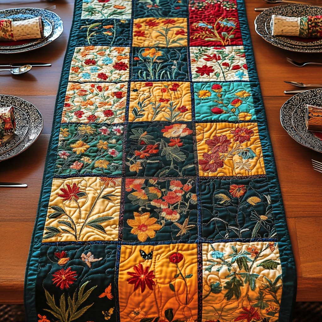 Meadow Path Table Runner - Made to Order TABLE928