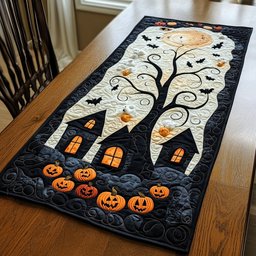Midnight Windows Table Runner - Made to Order TABLE928