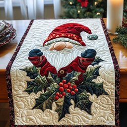 Merry Gnome Lane Table Runner - Made to Order TABLE928