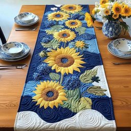 Meadow Breeze Blooms Table Runner - Made to Order TABLE928