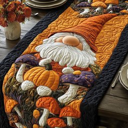 Mushroom Gnome Table Runner - Made to Order TABLE928