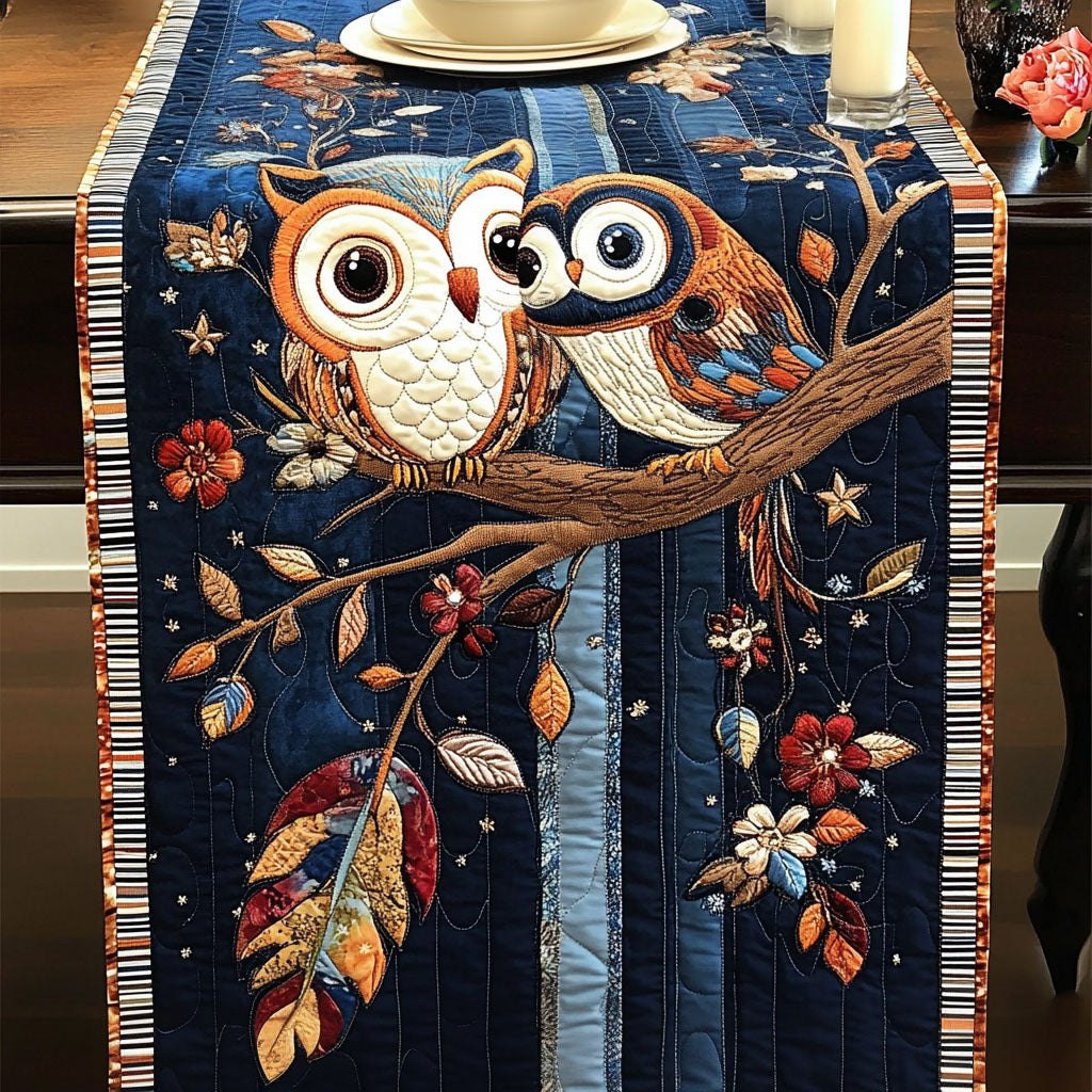 Lunar Owl Serenade Table Runner - Made to Order TABLE928