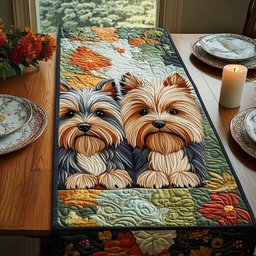 Little Yorkie Table Runner - Made to Order TABLE928