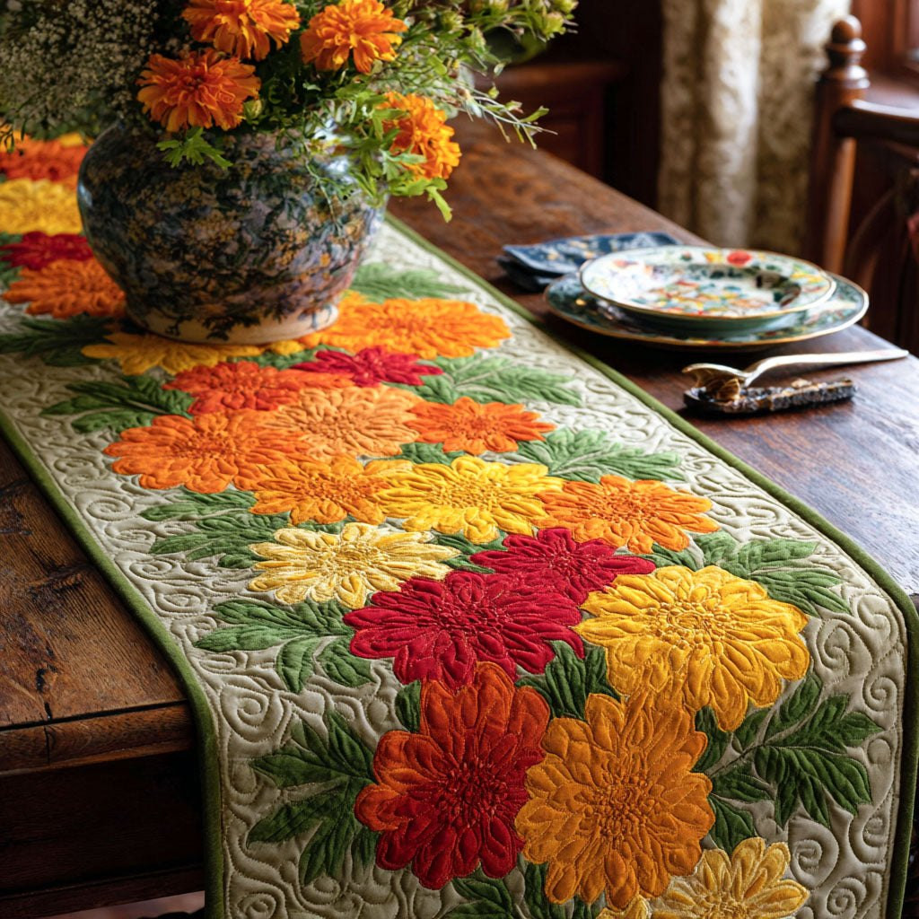 Marigold Glow Table Runner - Made to Order TABLE928