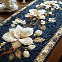 Magnolia Serenity Table Runner - Made to Order TABLE928