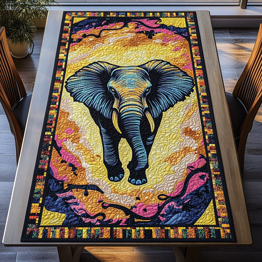 Majestic Tusk Table Runner - Made to Order TABLE928