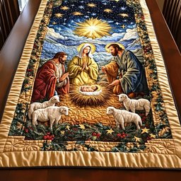 Manger Miracle Table Runner - Made to Order TABLE928