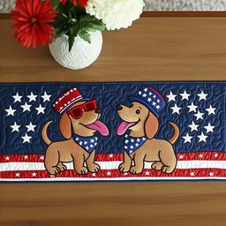 Liberty Tails Duo Table Runner - Made to Order TABLE928