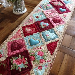 Love Meadow Table Runner - Made to Order TABLE928