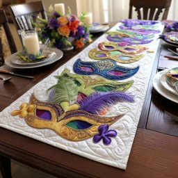 Luminous Carnival Affair Table Runner - Made to Order TABLE928