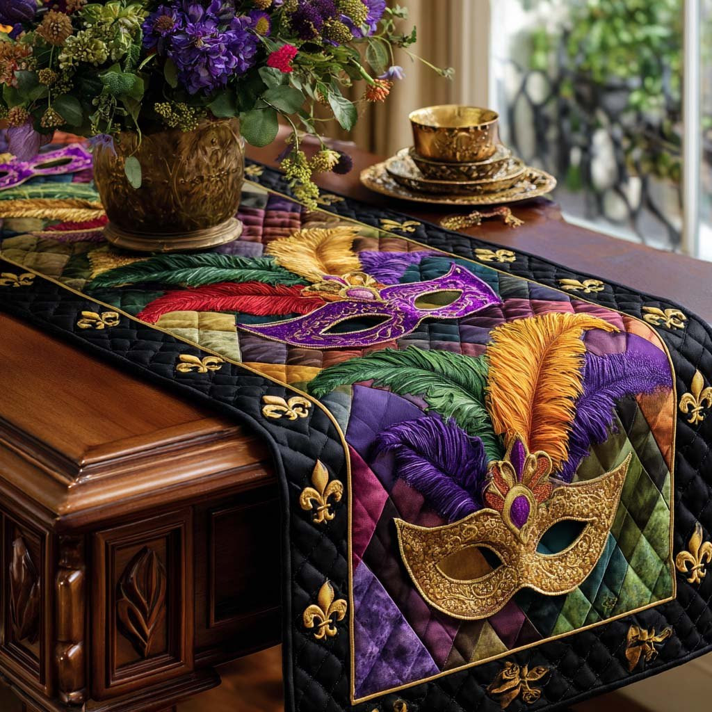Mask Delight Table Runner - Made to Order TABLE928