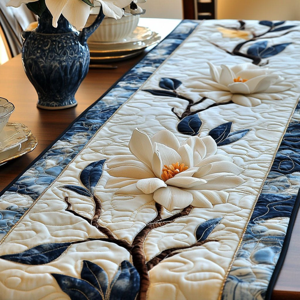 Magnolia Blooming Table Runner - Made to Order TABLE928