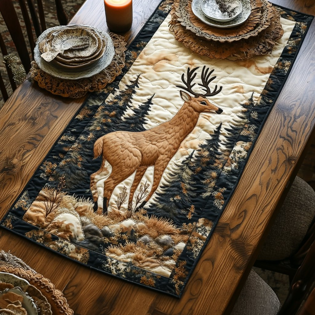 Majestic Buck Table Runner - Made to Order TABLE928