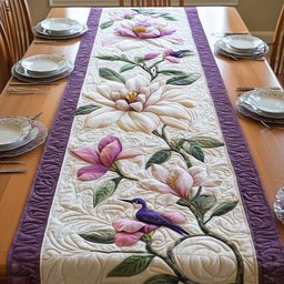 Magnolia Delight Table Runner - Made to Order TABLE928