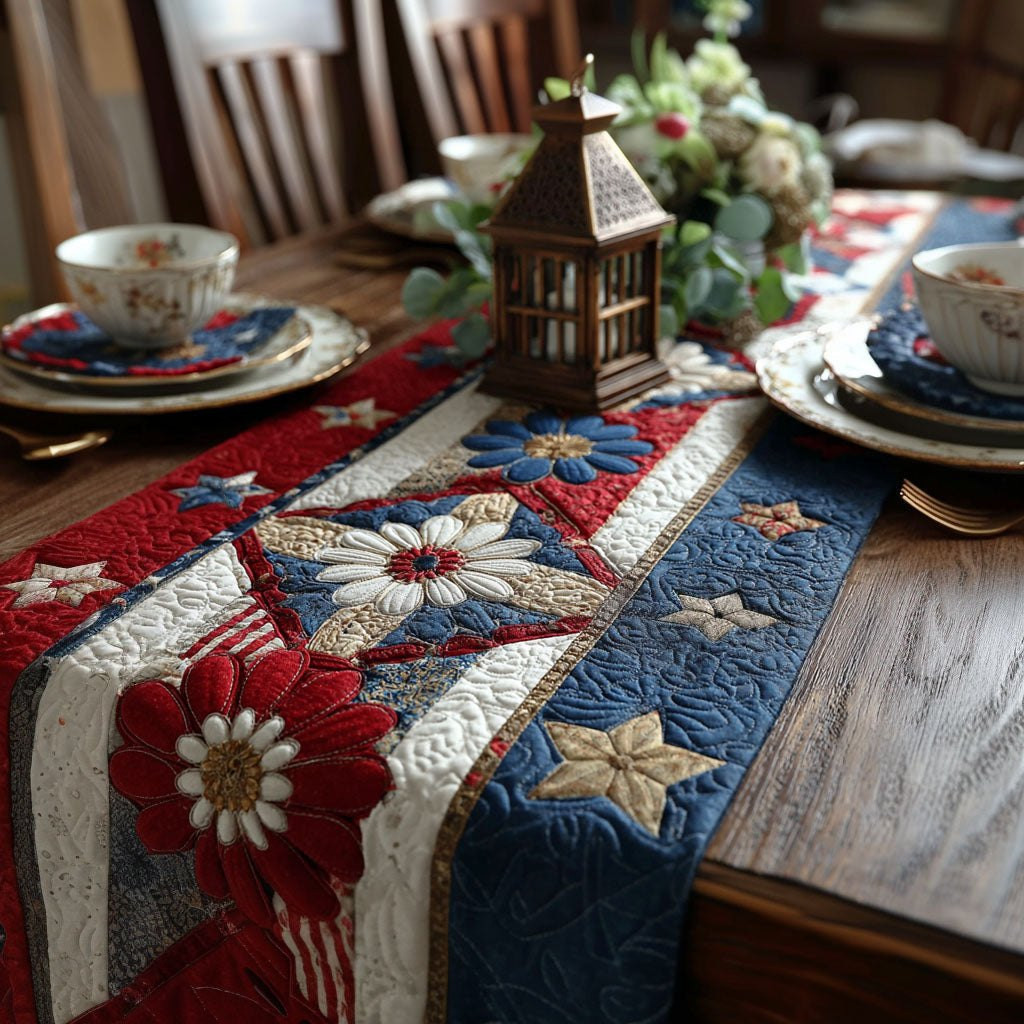 Liberty Floral Path Table Runner - Made to Order TABLE928