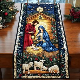 Manger of Hope Table Runner - Made to Order TABLE928