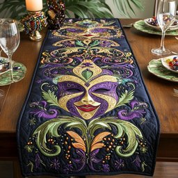 Masked Majesty Table Runner - Made to Order TABLE928