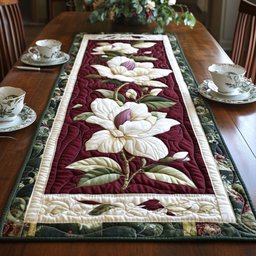 Magnolia Reverie Table Runner - Made to Order TABLE928