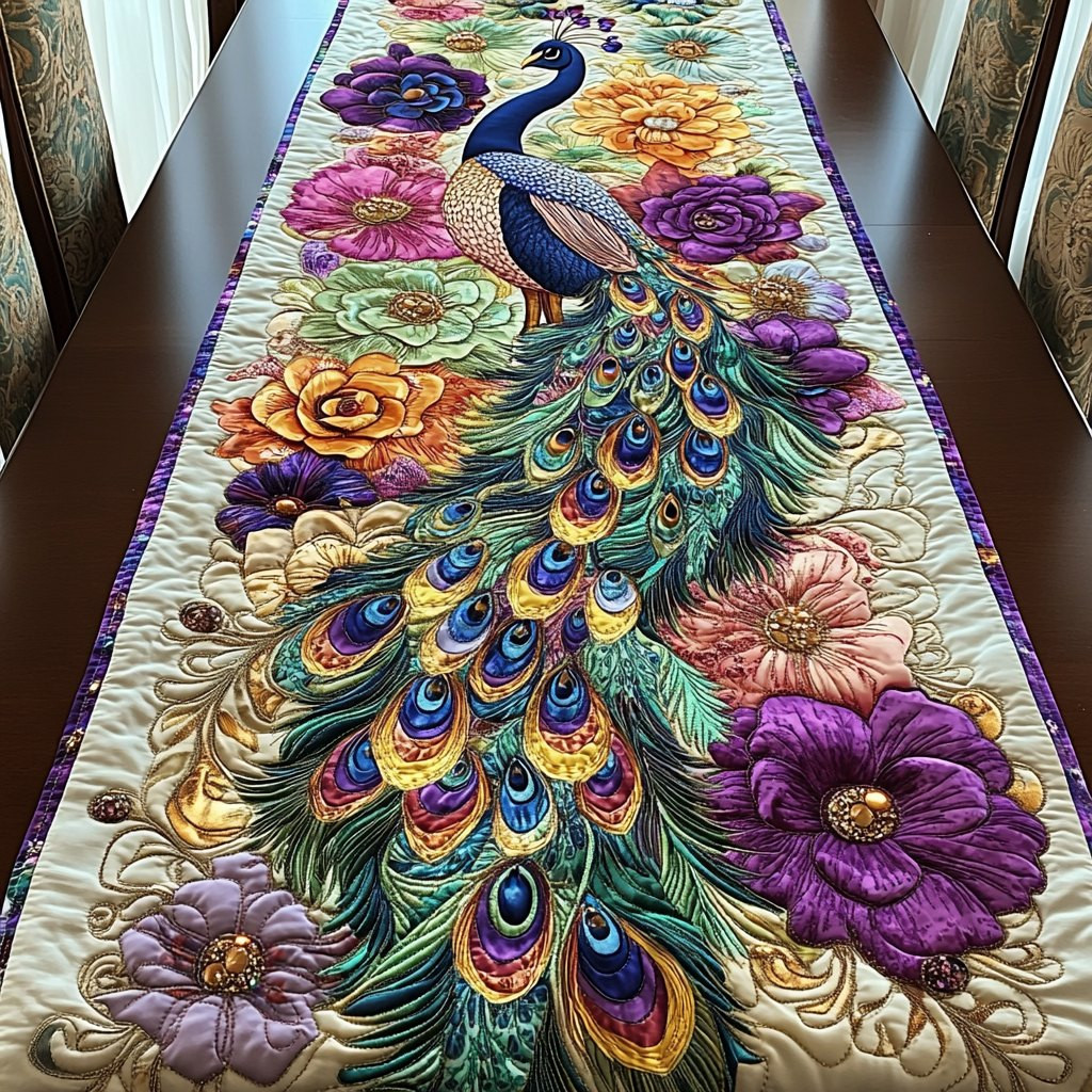 Majestic Tail Table Runner - Made to Order TABLE928