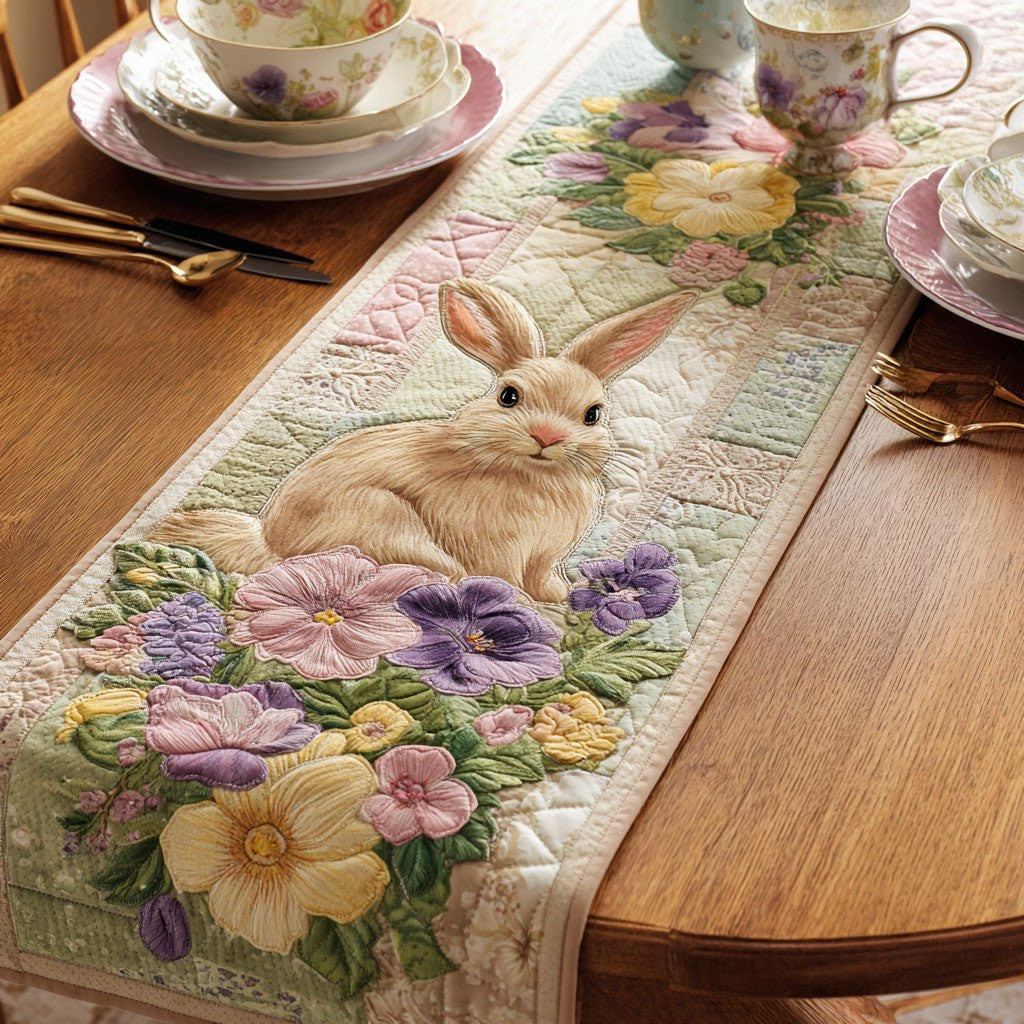 Meadow Bunny Table Runner - Made to Order TABLE928
