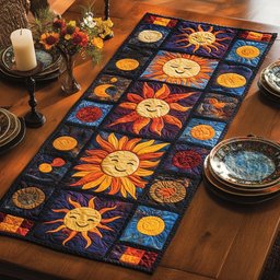 Luminous Sun Table Runner - Made to Order TABLE928