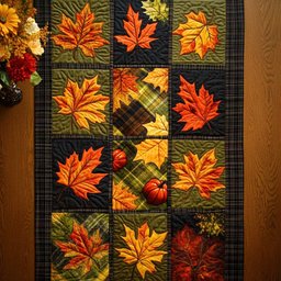 Maple Whisper Path Table Runner - Made to Order TABLE928