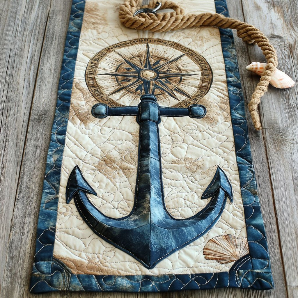 Maritime Compass Table Runner - Made to Order TABLE928