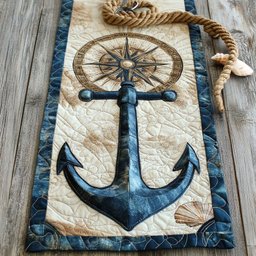 Maritime Compass Table Runner - Made to Order TABLE928