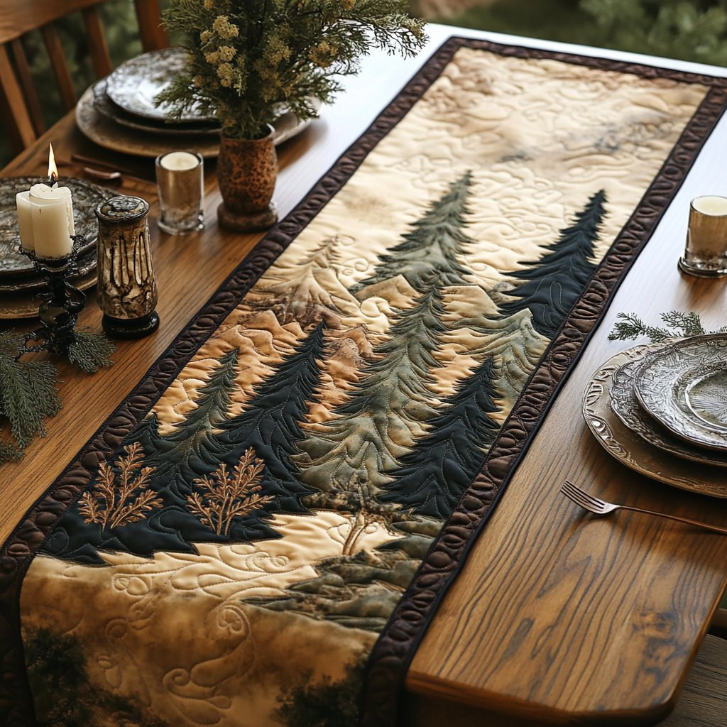Majestic Pines Table Runner - Made to Order TABLE928