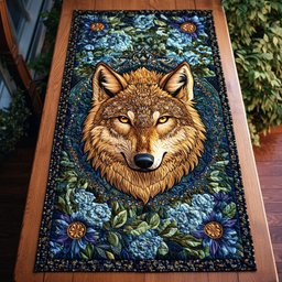Lone Wolf Table Runner - Made to Order TABLE928