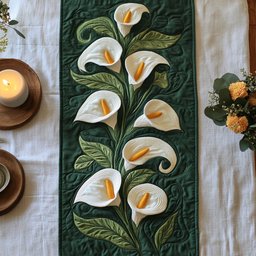 Lily Bloom Table Runner - Made to Order TABLE928