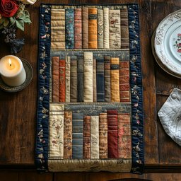 Literary Dreams Table Runner - Made to Order TABLE928