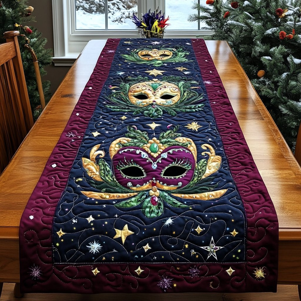 Mardi Gras Jubilee Table Runner - Made to Order TABLE928