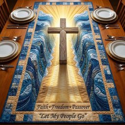 Let My People Go Glowing Doorway Table Runner - Made to Order TABLE928