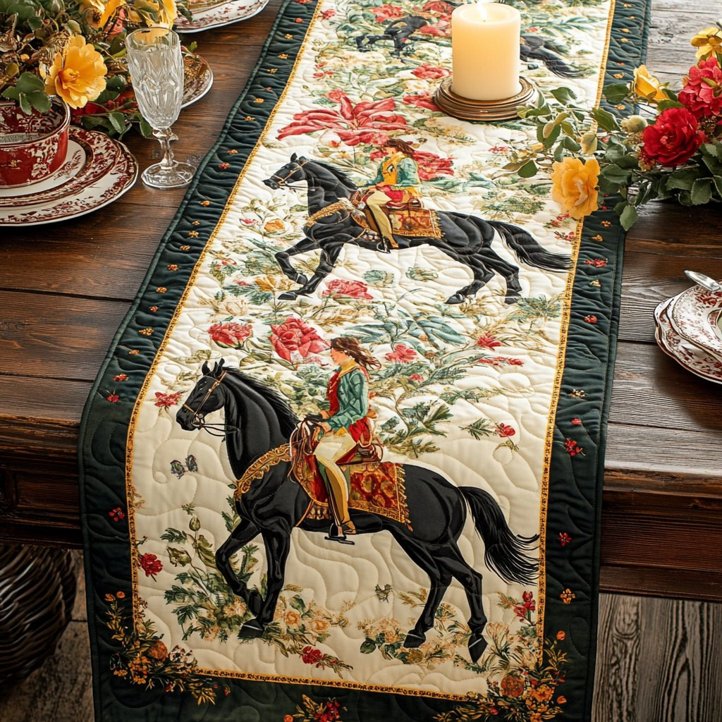 Majestic Stallion Table Runner - Made to Order TABLE928