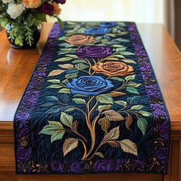 Majestic Petals Table Runner - Made to Order TABLE928