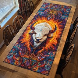 Majestic Bison Table Runner - Made to Order TABLE928