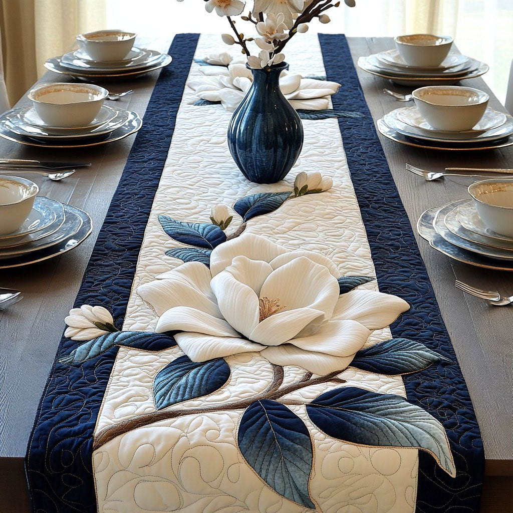 Magnolia Tranquil Table Runner - Made to Order TABLE928