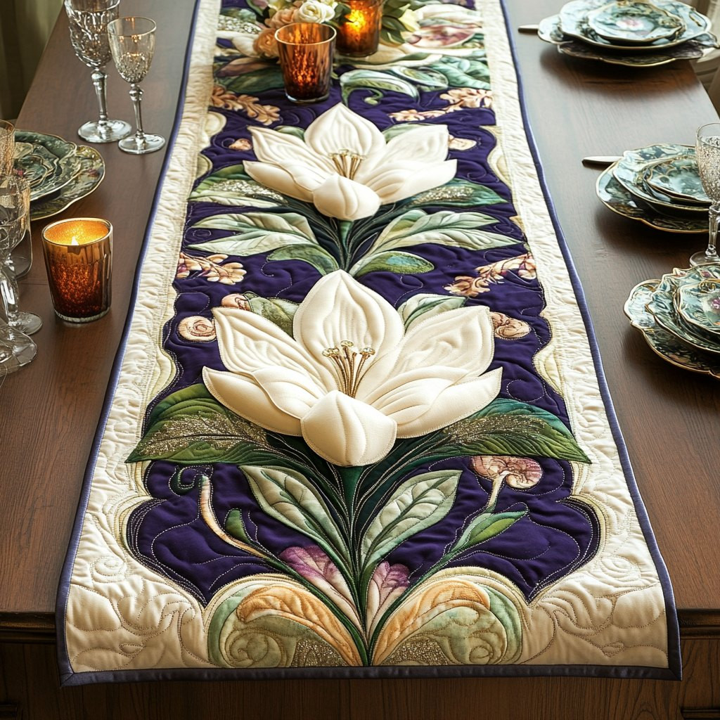 Magnolia Charm Table Runner - Made to Order TABLE928