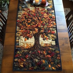 Library Bloom Table Runner - Made to Order TABLE928