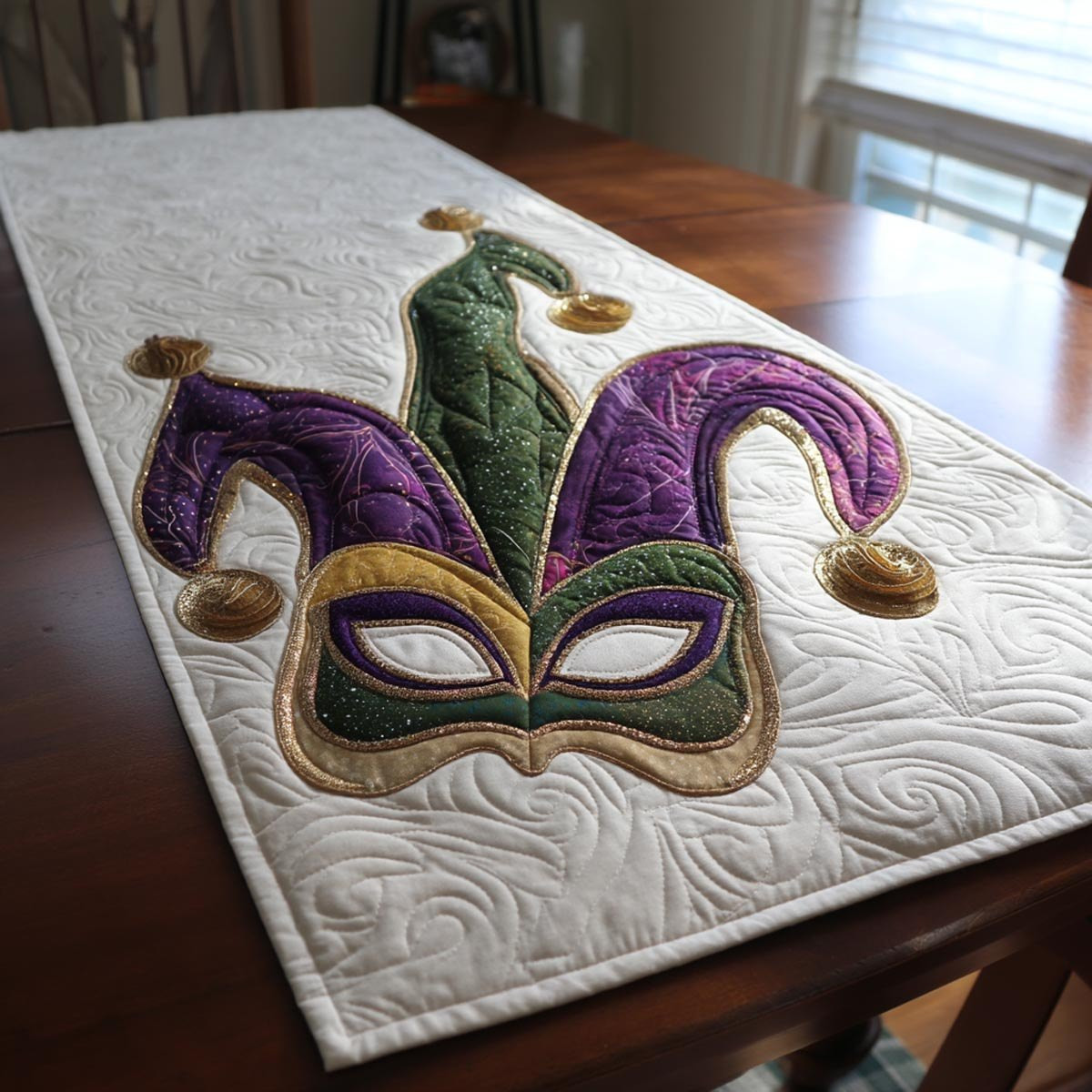 Mardi Magic Table Runner - Made to Order TABLE928