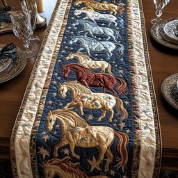 Majestic Mares Table Runner - Made to Order TABLE928